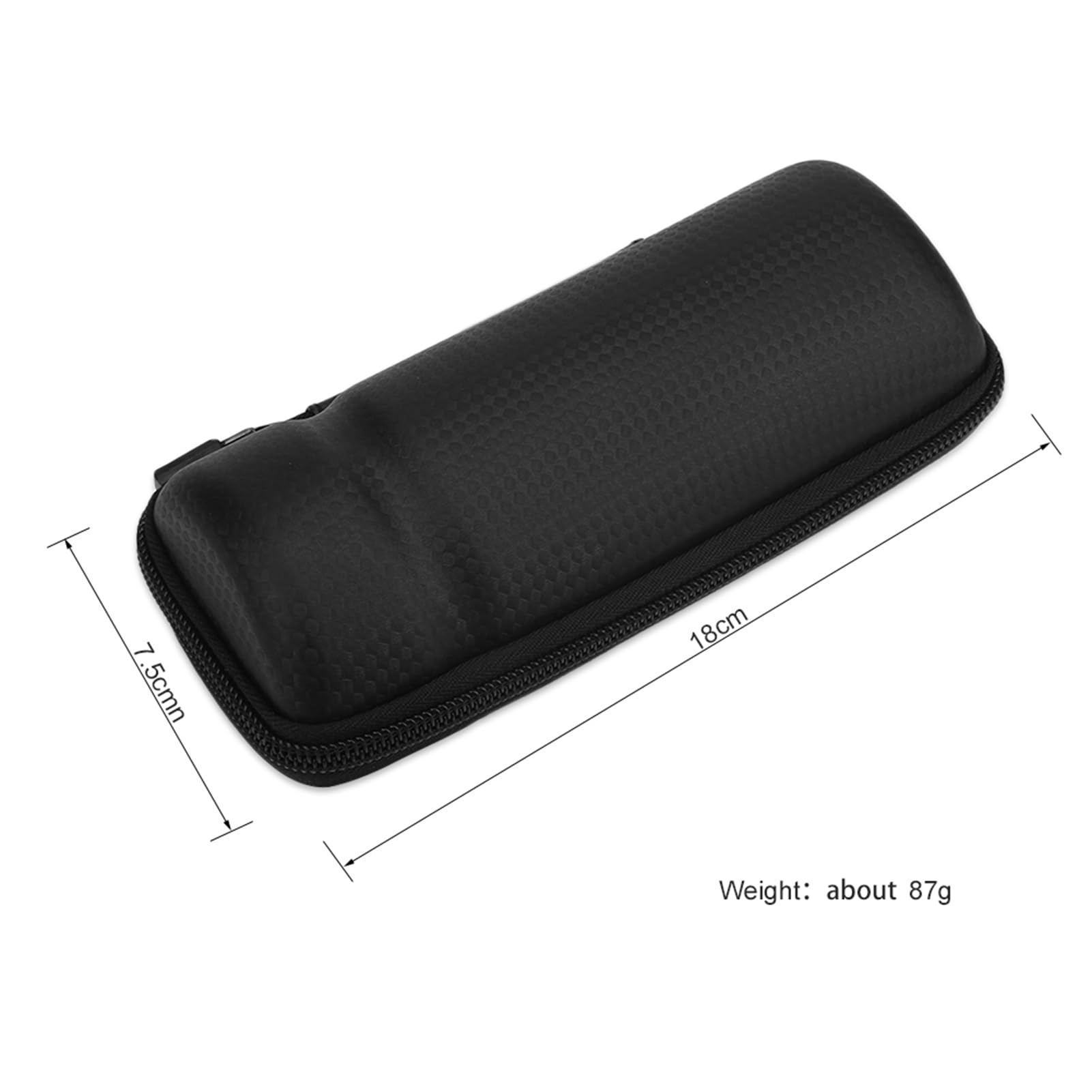 KIMISS Porta Attrezzi per Borraccia per Bici Kit Attrezzi per Bici Nero Eva Kit di Riparazione per Mountain Bike Impermeabile Borsa Porta Attrezzi per Confezione di Manutenzione per