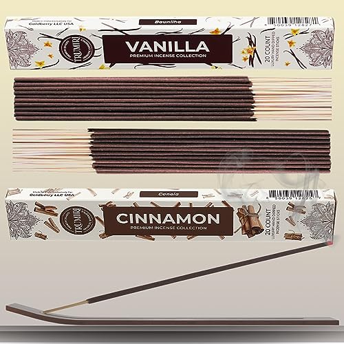 Trumiri TRU-ISCP-VANILLA-CINNAMON Incense Sticks - Combo Pack Of 40 Insence-Sticks thumb #7