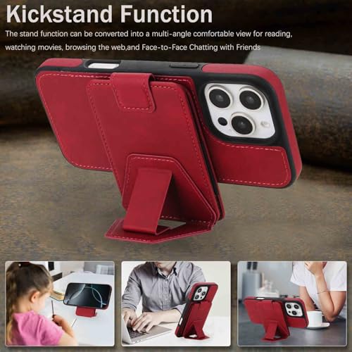 Funda iPhone 17 Pro Max anticaída con tarjetero extraíble que soluciona los olvidos 4