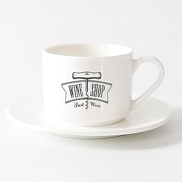DEBINGY Personalised Mugs Musical Symbols and Discs Enjoying Music ...