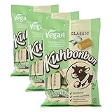 Kuhbonbon Vegano Dulce De Caramelo 165 g (Paquete de 3)