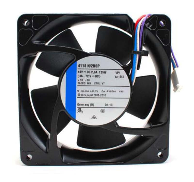 Ventilateur de refroidissement axial DC 4118N/2H8P 48V pour armoire