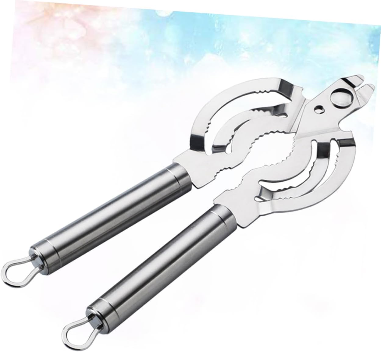 304 Stainless Steel Bottle Opener Jar Opener Wide Handles Beer Lid Remover Nut Cracker