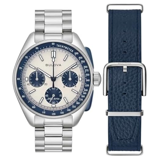 Bulova Reloj Analógico para Hombres de Cuarzo con Correa en Acero Inoxidable 98K112