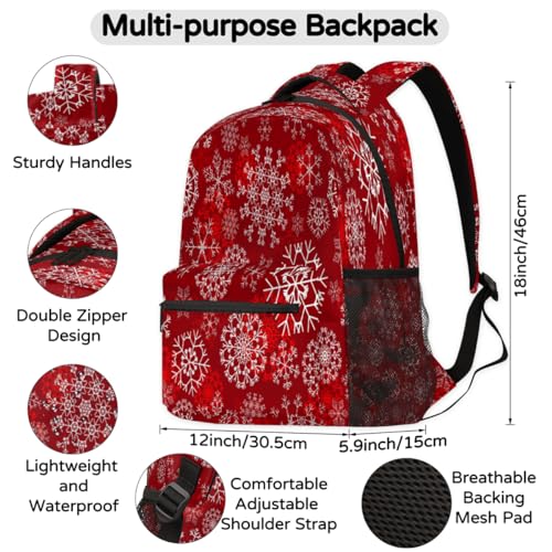 Sac à dos de Noël flocon de neige, le cadeau parfait pour petit et grand - 2