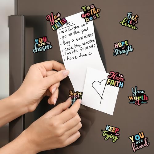 Copkim 30 imanes motivacionales decorativos miniatura 5