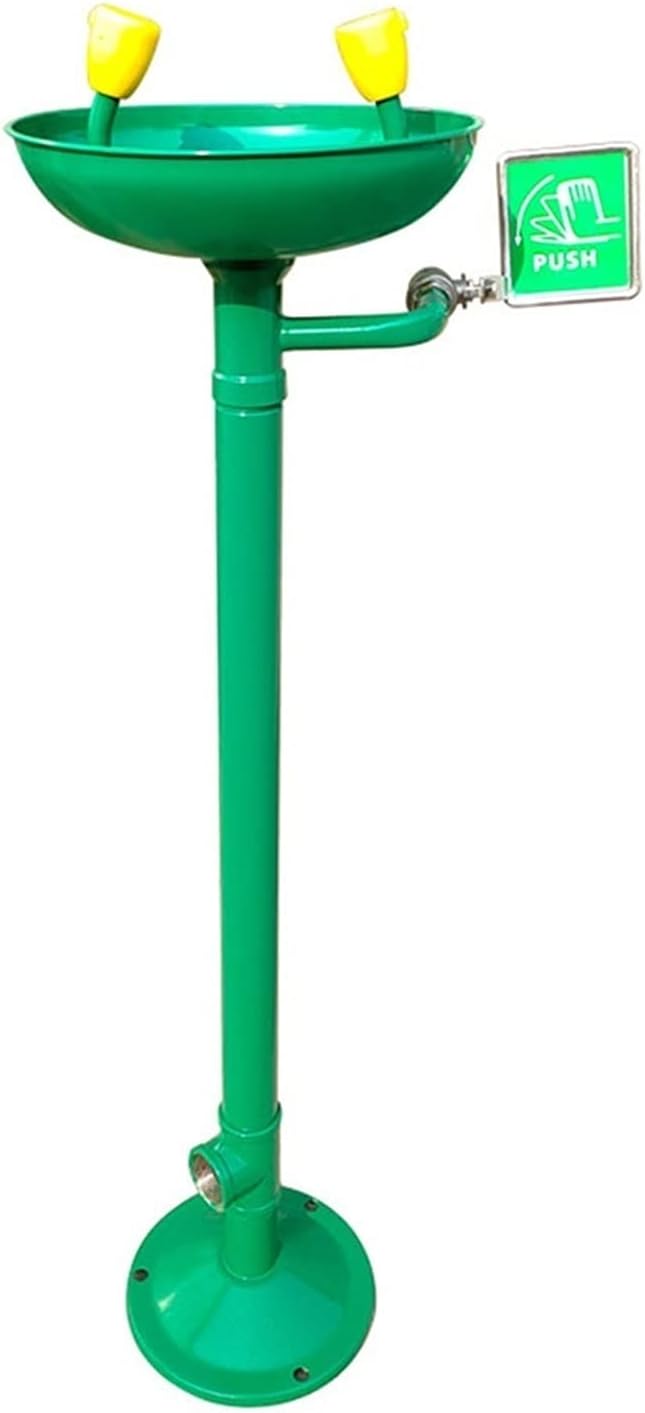 Vertical Eye Wash Station, Selected Abs Materials, Double Nozzle One Second to Open, for Eye Wash, Emergency Spray for Laboratory, Power Station Chemical