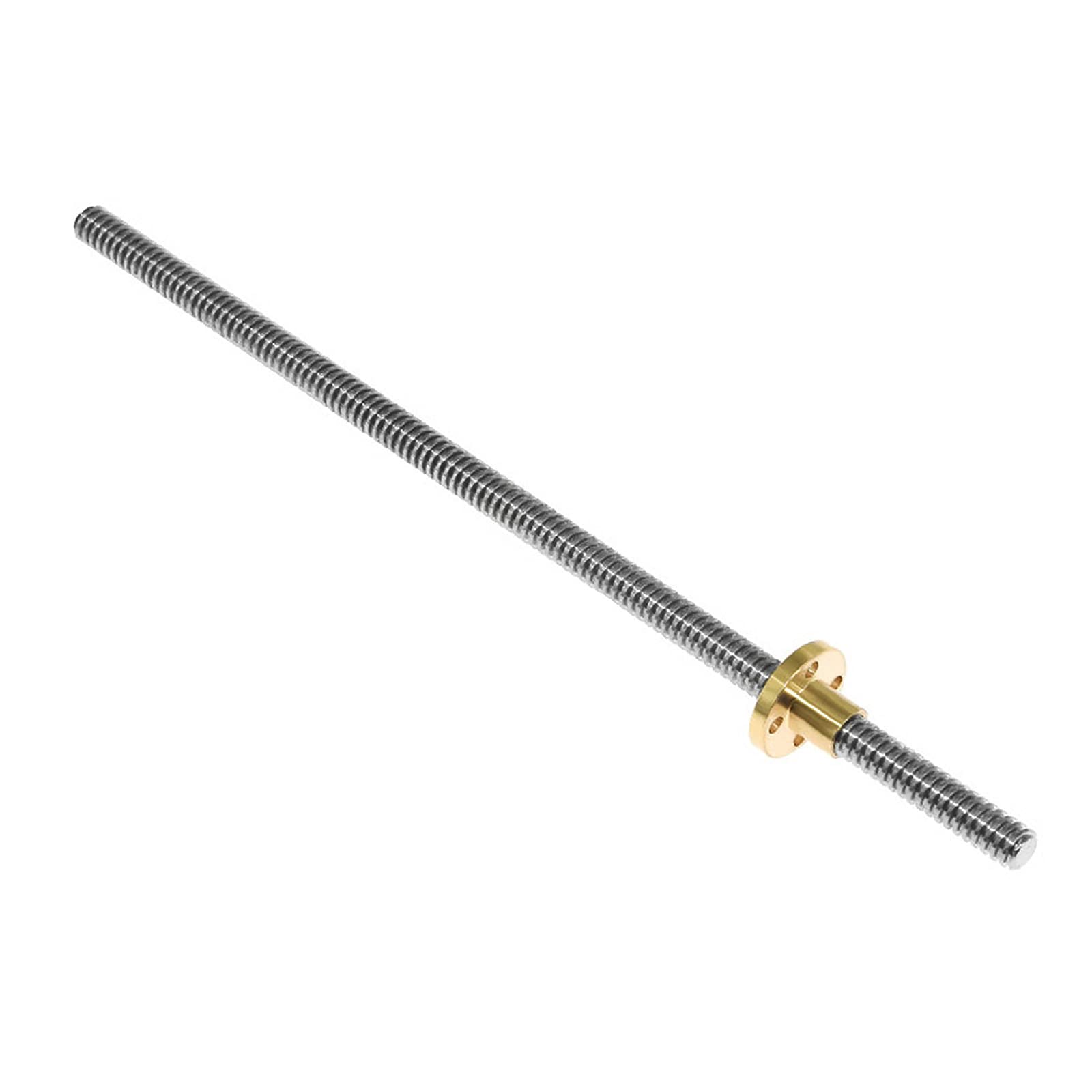 CNCYEAH T8 1200mm Lead Screw Pitch 2mm,Lead 2mm Brass Nut for DIY CNC