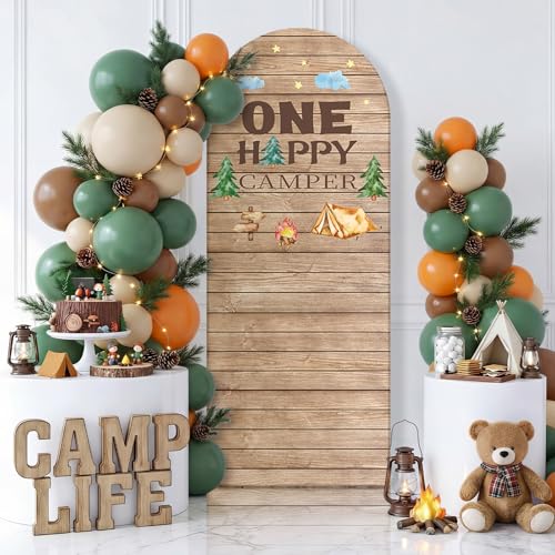 Funda Arco Soporte Fondo Fotográfico 6.6ft Estampado Madera miniatura 5