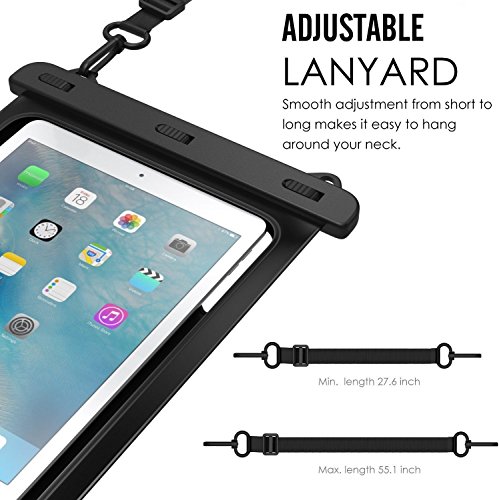 Aicase A0362-F Universal Ipad Waterproof, Dry Bag Pouch For Ipad Pro 10.5, New Ipad 9.7 2017/2018, Ipad Pro 9.7, Ipad Air/Air 2, Tablets Up To 11.5 Inch thumb #1