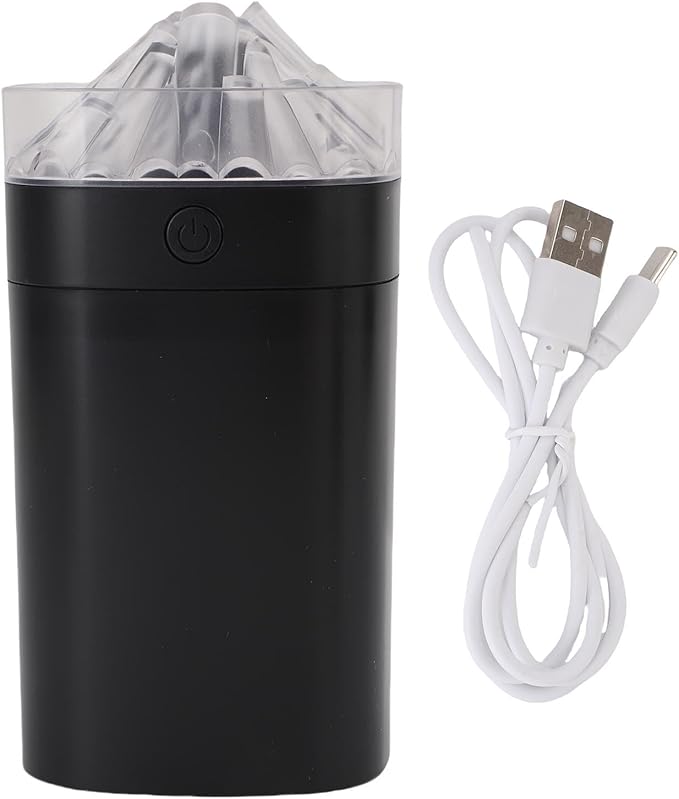 Difusor de Aromas 400ml USB con Luces LED para Hogar Oficina Negro miniatura 5