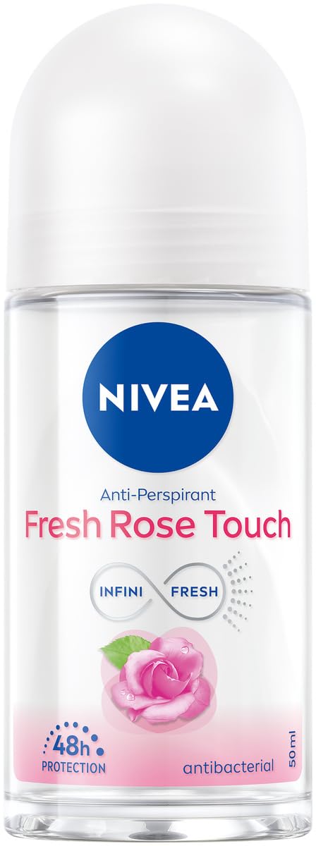 Nivea Roll On Women 50ML (Pack of 3) Fresh Rose Touch
