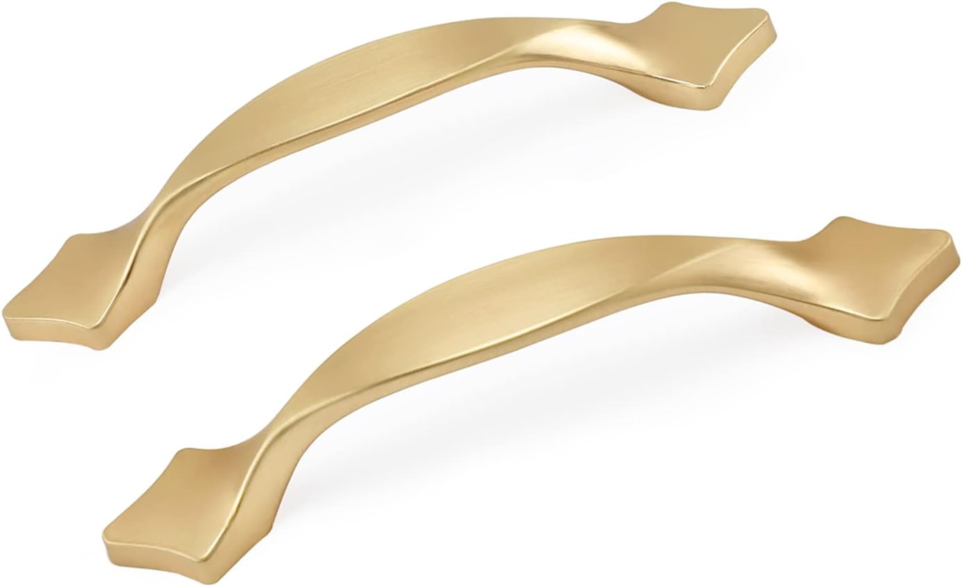 Ubisin 10 Pack Gold Pulls Gold Pulls Drawer Handles for