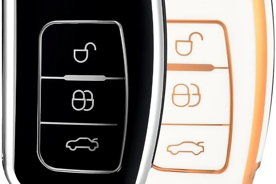 車のキーカバーケース ソフト TPU 車リモートキーカバーケースヒュンダイ I30 エコスポーツ用フォーカスフィエスタ用ファルコン用