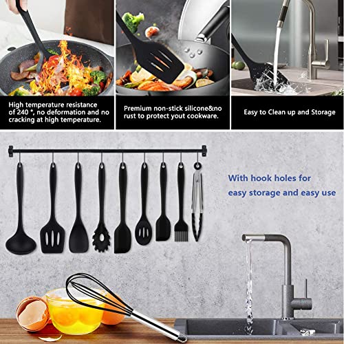 Juego-Utensilios-de-Cocina-de-Silicona-Menaje-Antiadherentes-Resistentes-al-Cocinar-Cuchara-Reposteria-Espatula-Cazo-Espumadera-Pincel-Batidor-kit-de-Accesorios-para-Cocinas