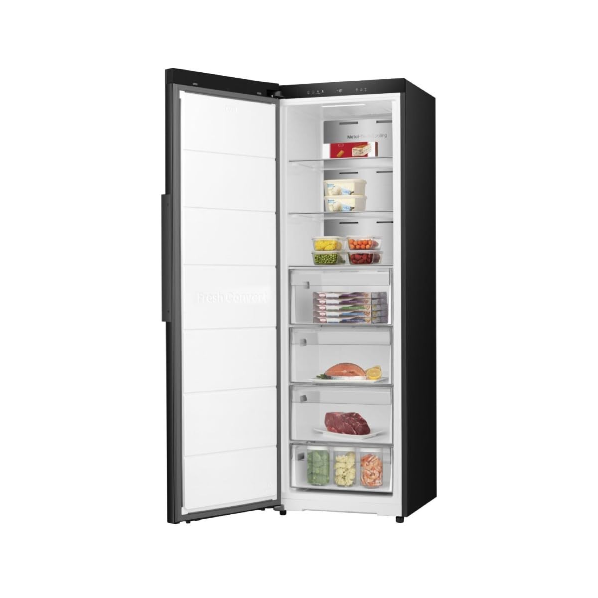 Congelador Vertical Hisense FT3K310SAFC 312L Negro