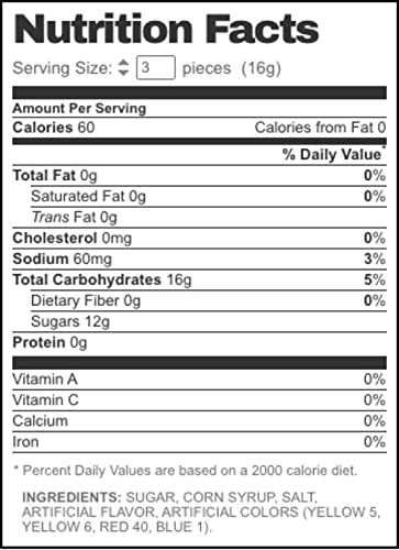 Butterscotch Buttons Orange Hard Candy Individually Wrapped Disks (5 Pound) #TOP3