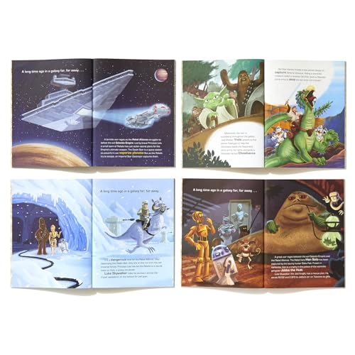 The Star Wars Little Golden Book Library (Star Wars): The Phantom Menace; Attack of the Clones; Revenge of the Sith; A New Hope; The Empire Strikes Back; Return of the Jedi - Image 4