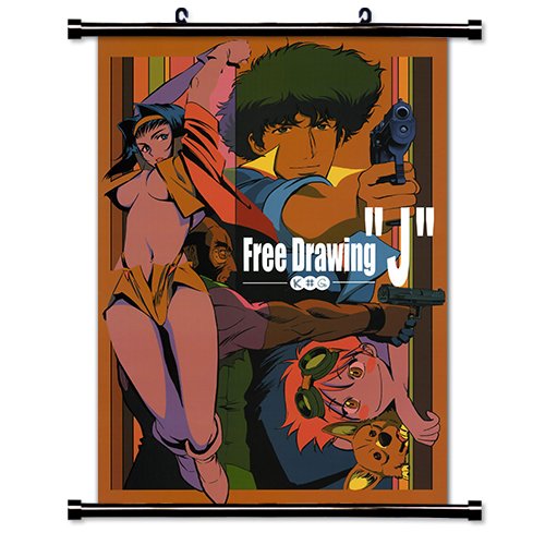 Amazon.com: ActRaise Cowboy Bebop Anime Fabric Wall Scroll Poster