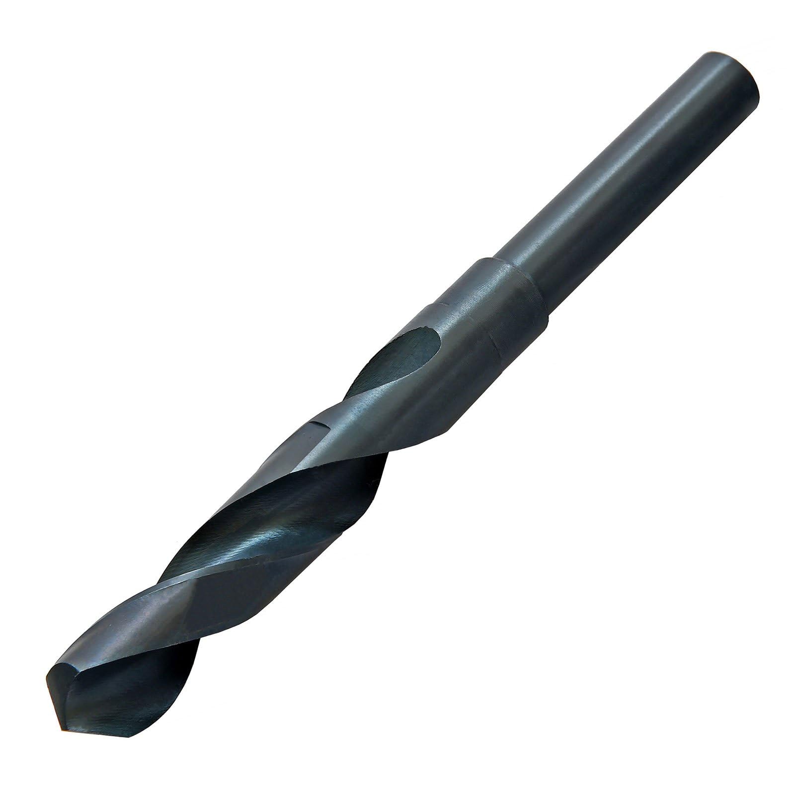 MAXTOOL 31/32 Silver And Deming Drill Bits – HSS M2 Black Oxide, 1/2 Reduced Shank, 6 OAL, For Metal Wood Plastic