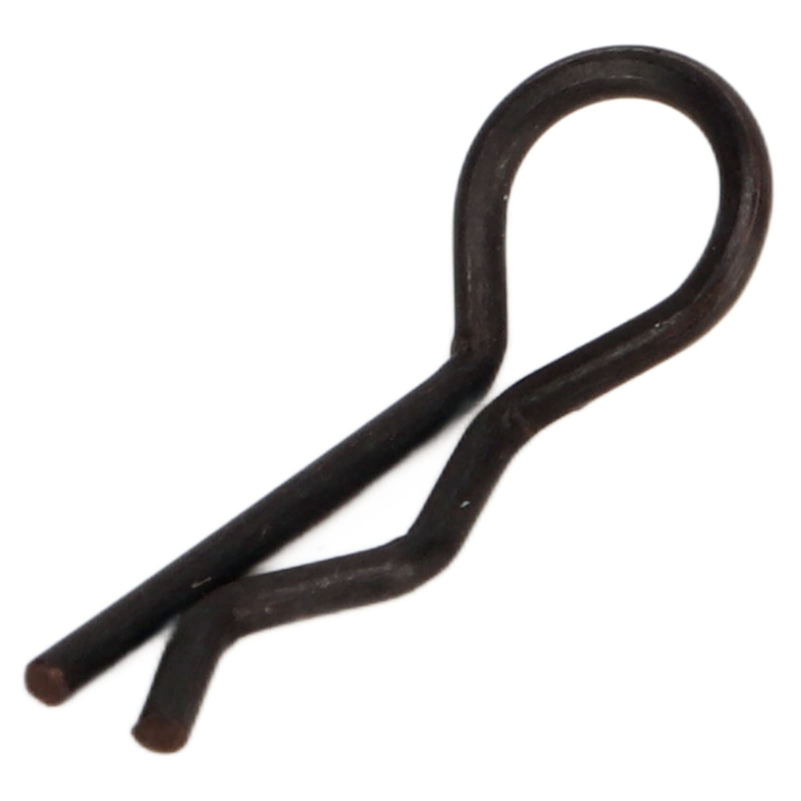 RC Cotter Pin, 0.6mm Diameter RC Car Body Clip Easy Removal for 1/28 1/24 RC Car (Black)