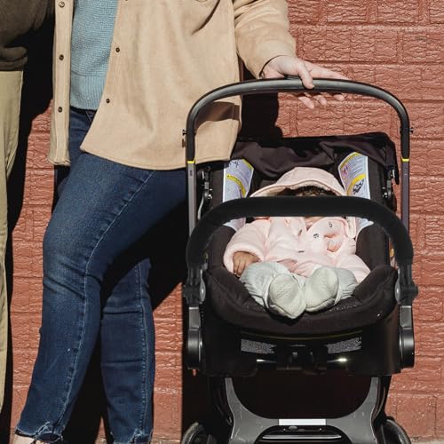 Image of Toddmomy Baby Stroller Armrest Extension Belt Adjustable Sponge-Padded Stroller Handle Bar Extender Replacement Bumper Bar Accessory for Toddler Pushchair 16.92 X 11.41 X 1.18 in