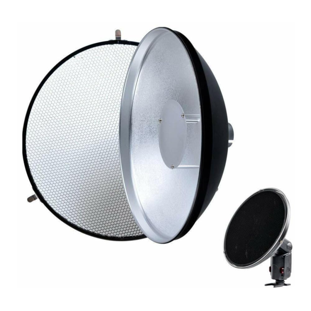 Godox AD360 Witstro AD-S3 Riflettore per piatti di bellezza con HoneycoMB per AD180 / 360 Nero