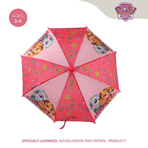 Nickelodeon girls Paw Patrol Character Rainwear Umbrella, Pink, Age 3-6 US - Image 5