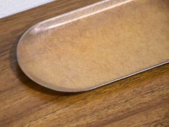 Amazon｜ブラス オーバルトレイ ラスティック 錆加工 サビ 真鍮 トレイ