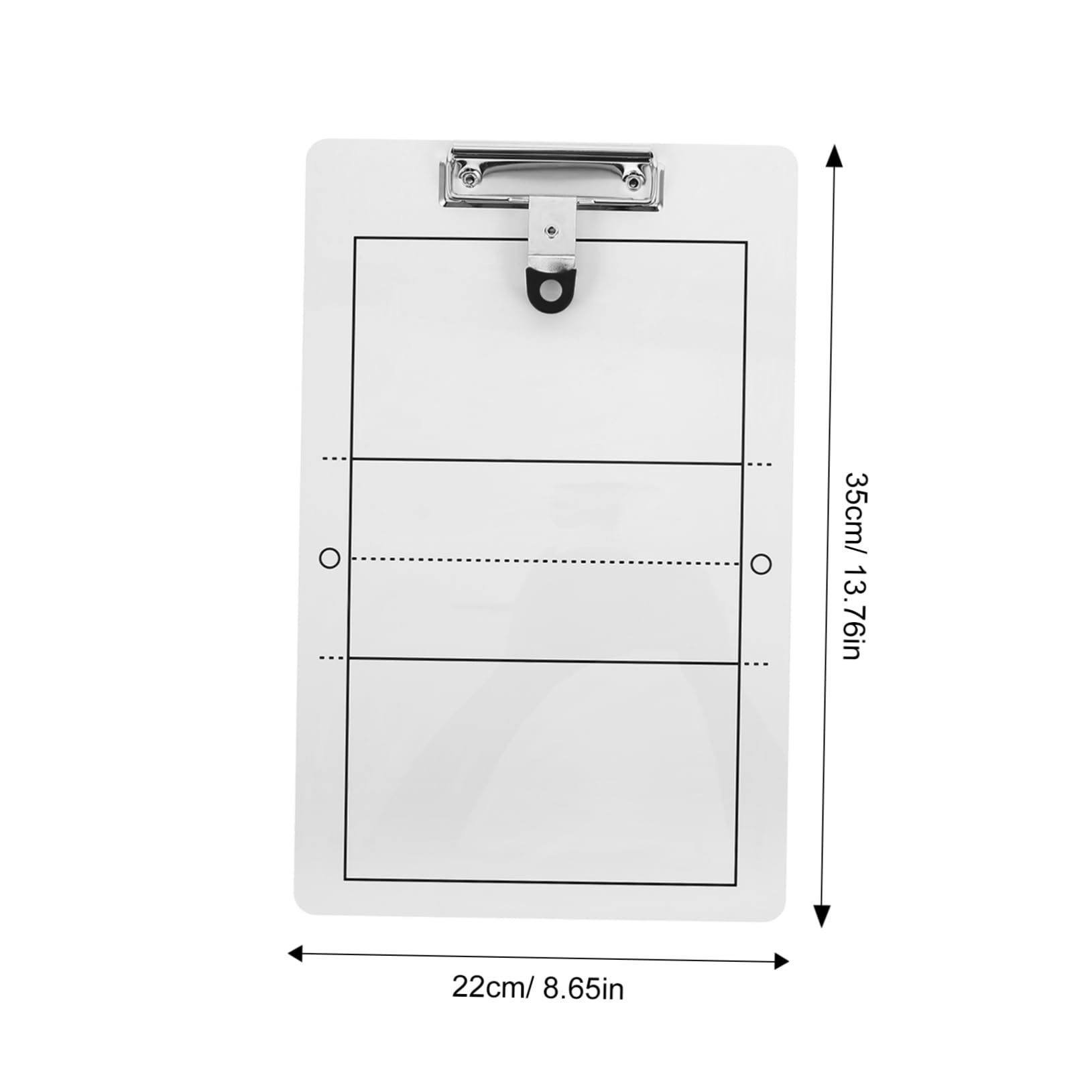 SUPVOX Volleyball Game Plans Whiteboard Clipboard Soccer Hockey Football Trainer Board Double-Sided Dry Erase