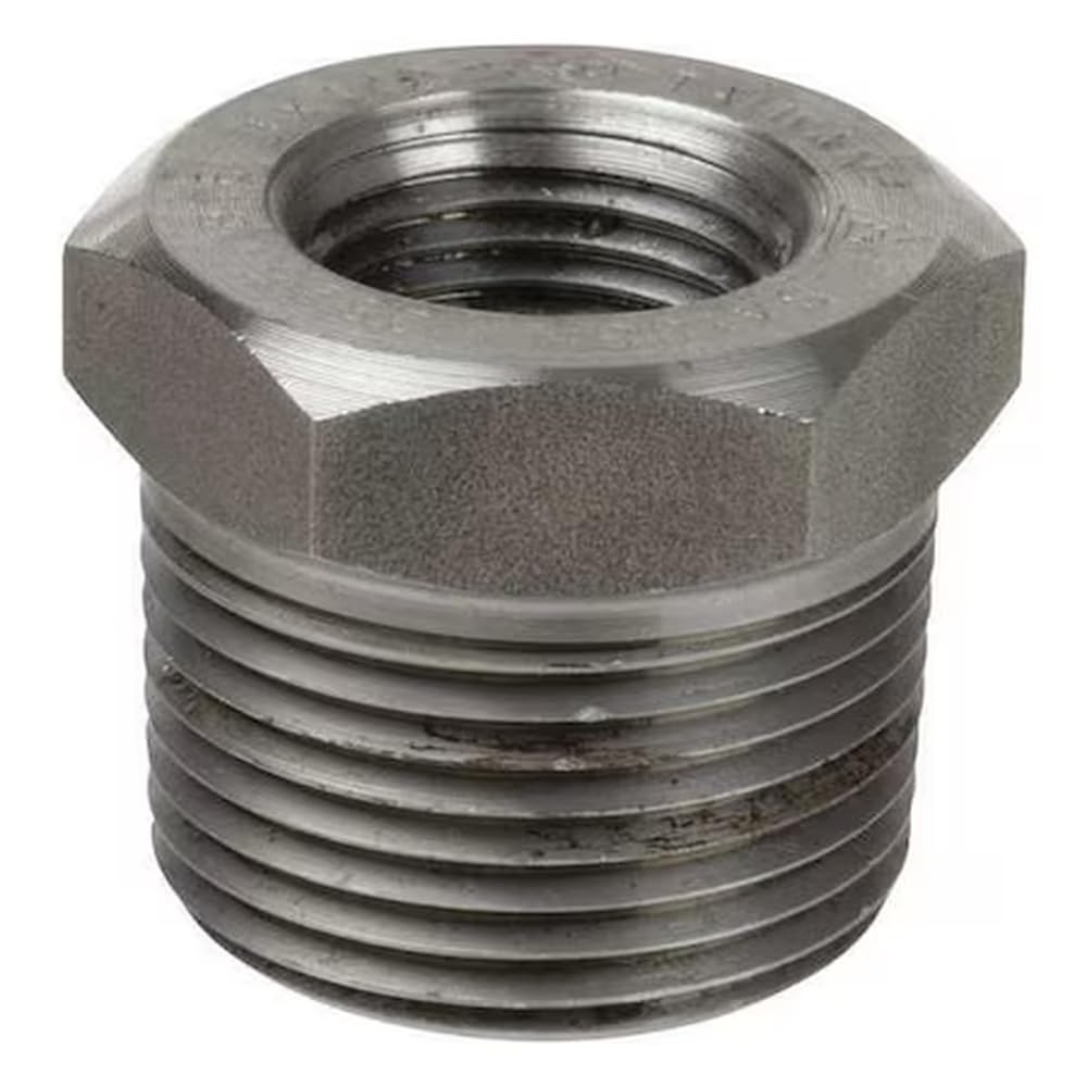 Hex Reducing Bushing, 316 SS, 4 x 3 in