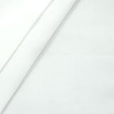 Liegestuhlstoff Outdoorstoff Stoff Breite 45 cm Meterware Weiss