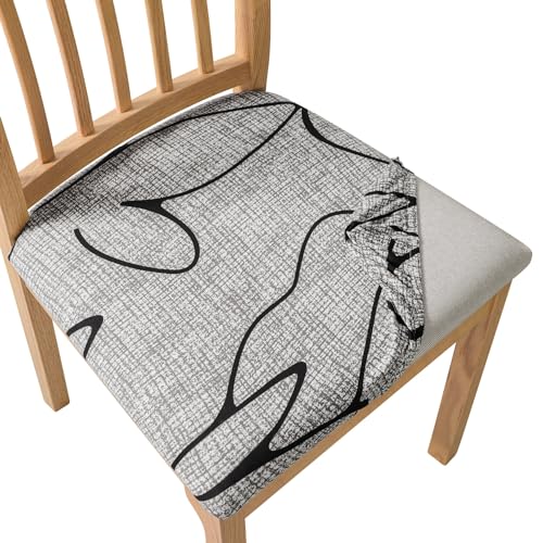 SPRINGRICO Washable Chair Seat Covers