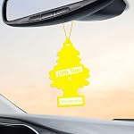 LITTLE TREES Car Air Freshener | Hanging Paper Tree for Home or Car | Vanillaroma | Pack of 6