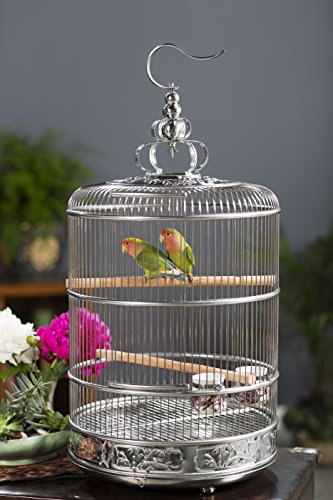 Image of Prevue Pet Products Prevue Pet Products Empress Stainless Steel Bird Cage 151, Stainless Steel