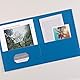 Avery Mappen mit 2 Taschen No Fastener 25 Covers hellblau