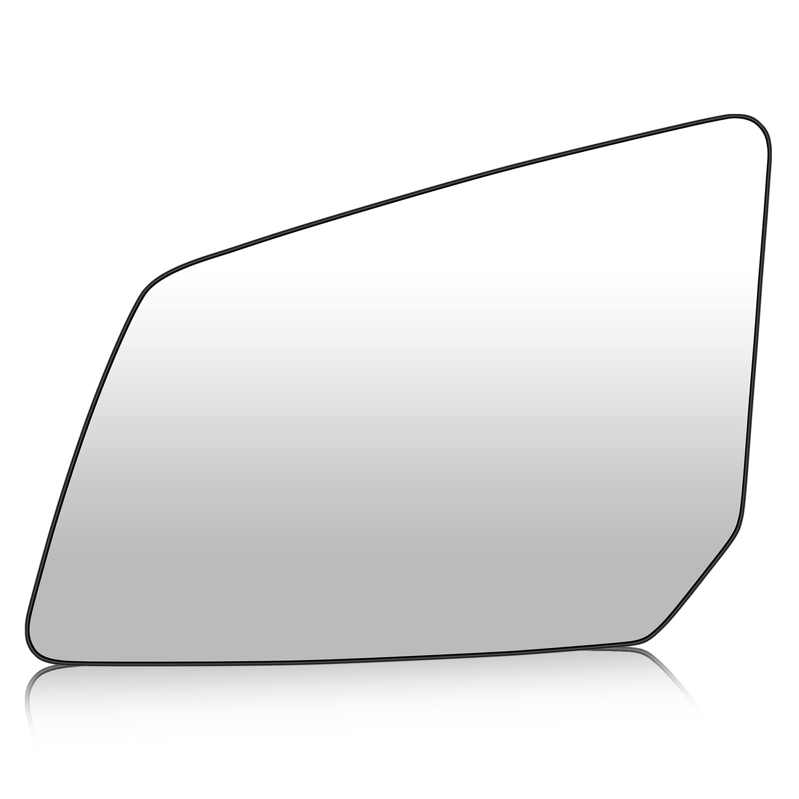 Left Driver Side View Heated Mirror Glass for GMC Acadia 2007-2016, Saturn Outlook 2007-2010, Chevrolet Traverse 2009-2016, Replace 15951926 33223 25990002 GM1324124