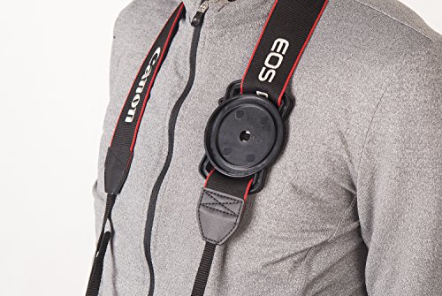 Camera Lens Cap Buckle Anti-Lost Holder Keeper Kits Lens Cap Holder Strap Holder Anti-Loss Len Leash Included (72Mm-77Mm) #TOP3