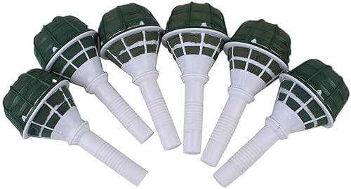 Miniatura 4 de VOSAREA 12 Uds. - Mango floral nupcial para ramo de boda, mango de espuma para flores frescas, flores de seda