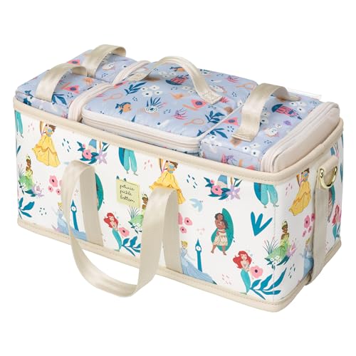 Image of Petunia Pickle Bottom Deluxe Kit, Baby Diaper Caddy Organizer, Organize Diaper Bag, Stroller, Nursery, Disney Princess Courage & Kindness