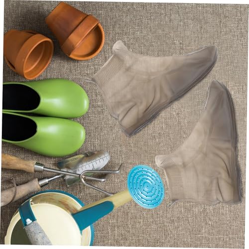 Cubres Zapatos de Silicona Reutilizable Antideslizante para Lluvia miniatura 4