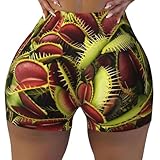 Photo Gallery hkhlhlh pantaloncini da allenamento estivi da donna con stampa di piante carnivore, sport, corsa, pallavolo, spandex, pantaloncini da yoga con elastico in vita, nero , l corto Photo Gallery hkhlhlh pantaloncini da allenamento estivi da donna con stampa di piante carnivore, sport, corsa, pallavolo, spandex, pantaloncini da yoga con elastico in vita, nero , l corto