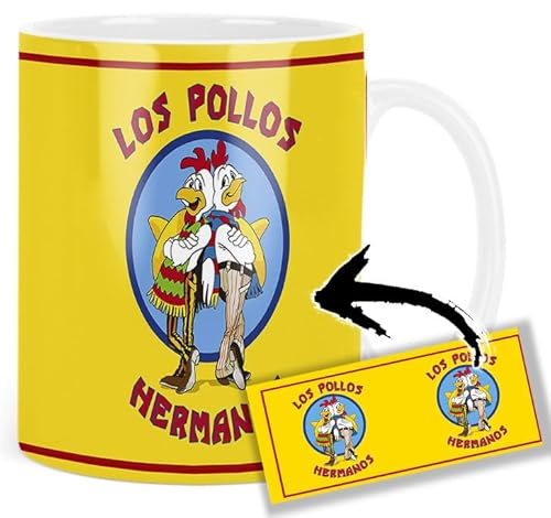 Breaking Bad Los Pollos Hermanos Taza Ceramica Mug Breaking Bad Los Pollos Hermanos Taza Ceramica Mug