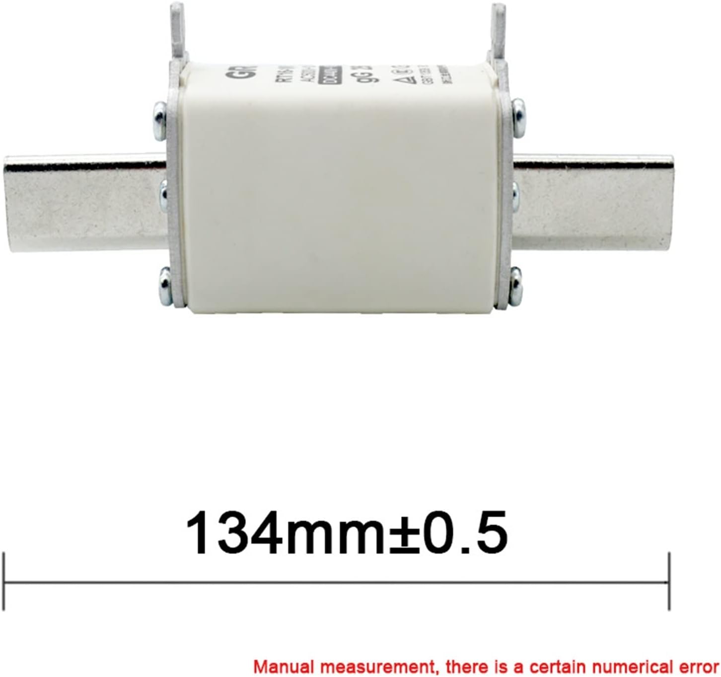 1pcs Fuse Link Quick Fast Blow Ceramic RT16-1 NT1 100A 125A 160A 200A 250A AC System Protection(100A)