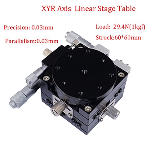 Buy Precision XYR 3 Axis Manual Linear Positioning Stage Bearing Tuning