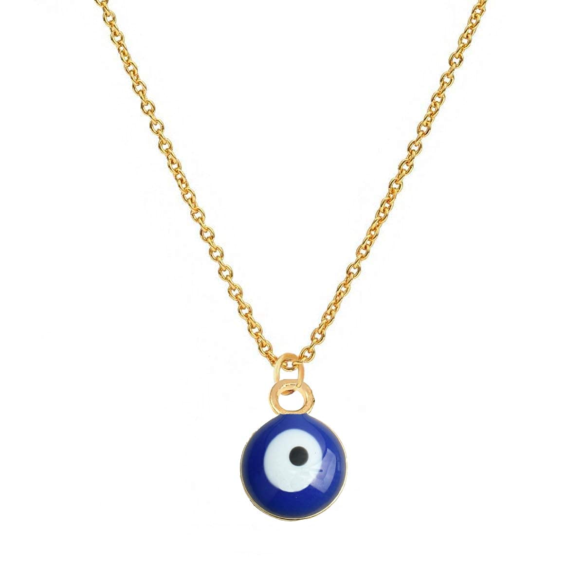 VR Creatives Blue Vastu Turkish Evil Eye Pendant Chain Necklace for Women (B09Z8CBQMS) Amazon Price History, Amazon Price Tracker