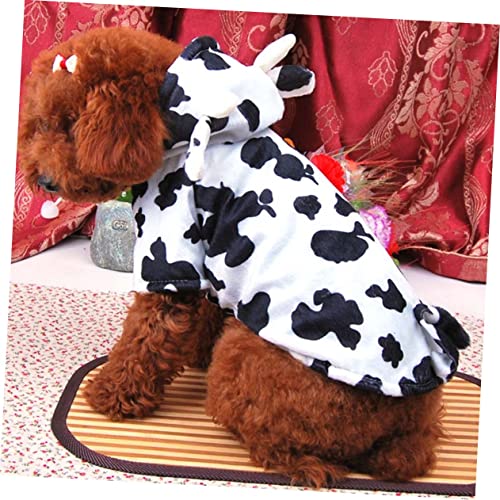 Disfraz para perro modelo vaca talla XL miniatura 6