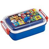 スケーター(Skater) お弁当箱 子供用 450ml ふわっと盛れるドーム型ふた ランチボックス 1段 日本製 スーパーマリオ 23 男の子 RBF3ANAG-A