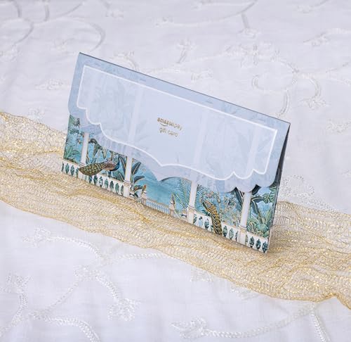 Image of Amazon Pay Gift Card - Royal Peacock Theme Wedding Gift Envelope