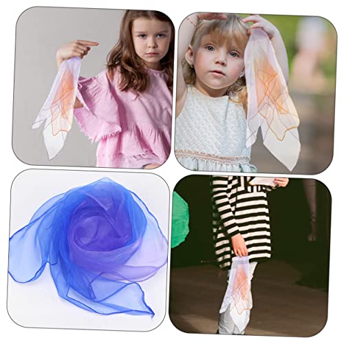 Decorative Juggling Scarves Tulle Scarves Stage Performance Scarves Scarf Dancer Play s Scarves Praise3